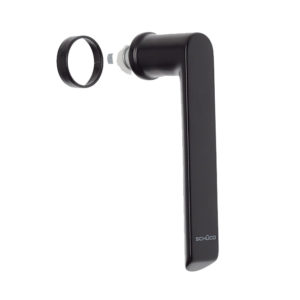 Fenstergriff Standard 23 RAL 9005 (Tiefschwarz)